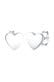 Ohrringe Kinder Stecker Herz Liebe Basic 925 Silber