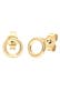 Ohrringe Stecker Kreis Geo Basic Minimal 585 Gelbgold Rond Gold