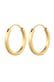 Ohrringe Geo Elli 925 Silber Gold