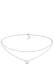 Kette Choker Layer Opal Kugelkette 925 Silber Silber