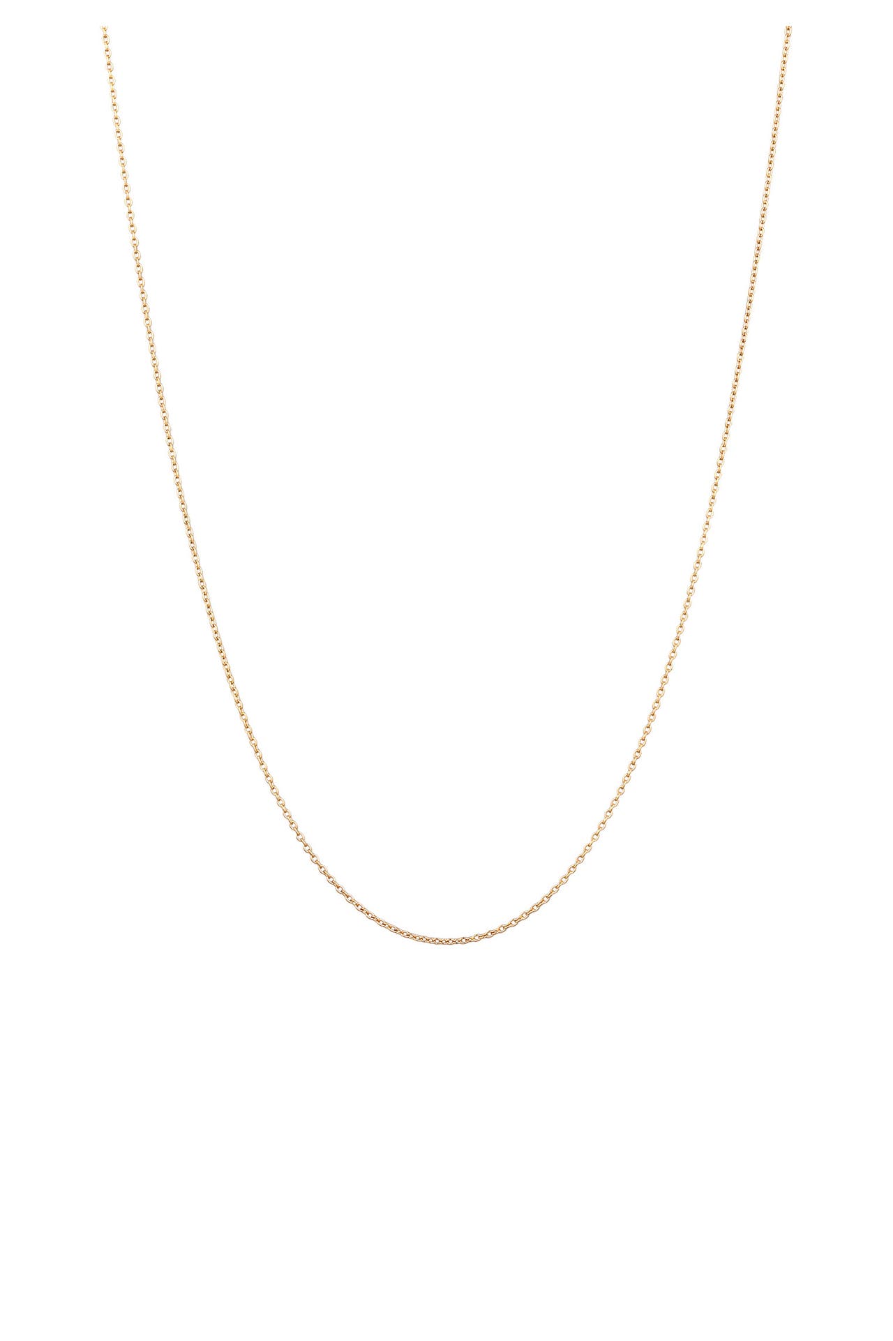 ELLI PREMIUM Kette Ankerkette Basic Zart 585 Gelbgold Gold, Bild 1