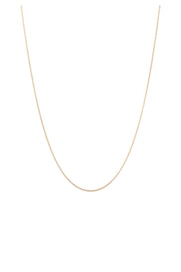 ELLI PREMIUM Kette Ankerkette Basic Zart 585 Gelbgold Gold