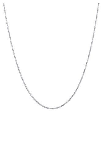 KUZZOI Kette Herren Kordelkette Gedreht Fein ca.2 mm 925 Silber Silber