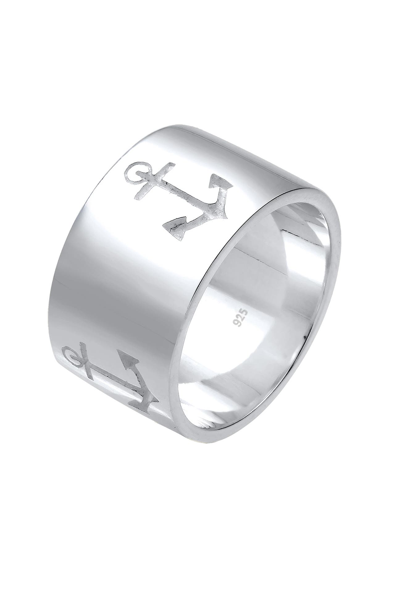 ELLI Ring Anker Bandring 925 Silber Silber, Bild 1