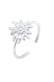 Ring Edelweiss Tracht Dirndl Wiesen 925 Sterling Silver