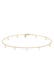 Kette Choker Kette Sterne Astro 925 Sterling Silber Gold