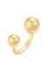 Ring Statement Kugeln 925er Silber Gold