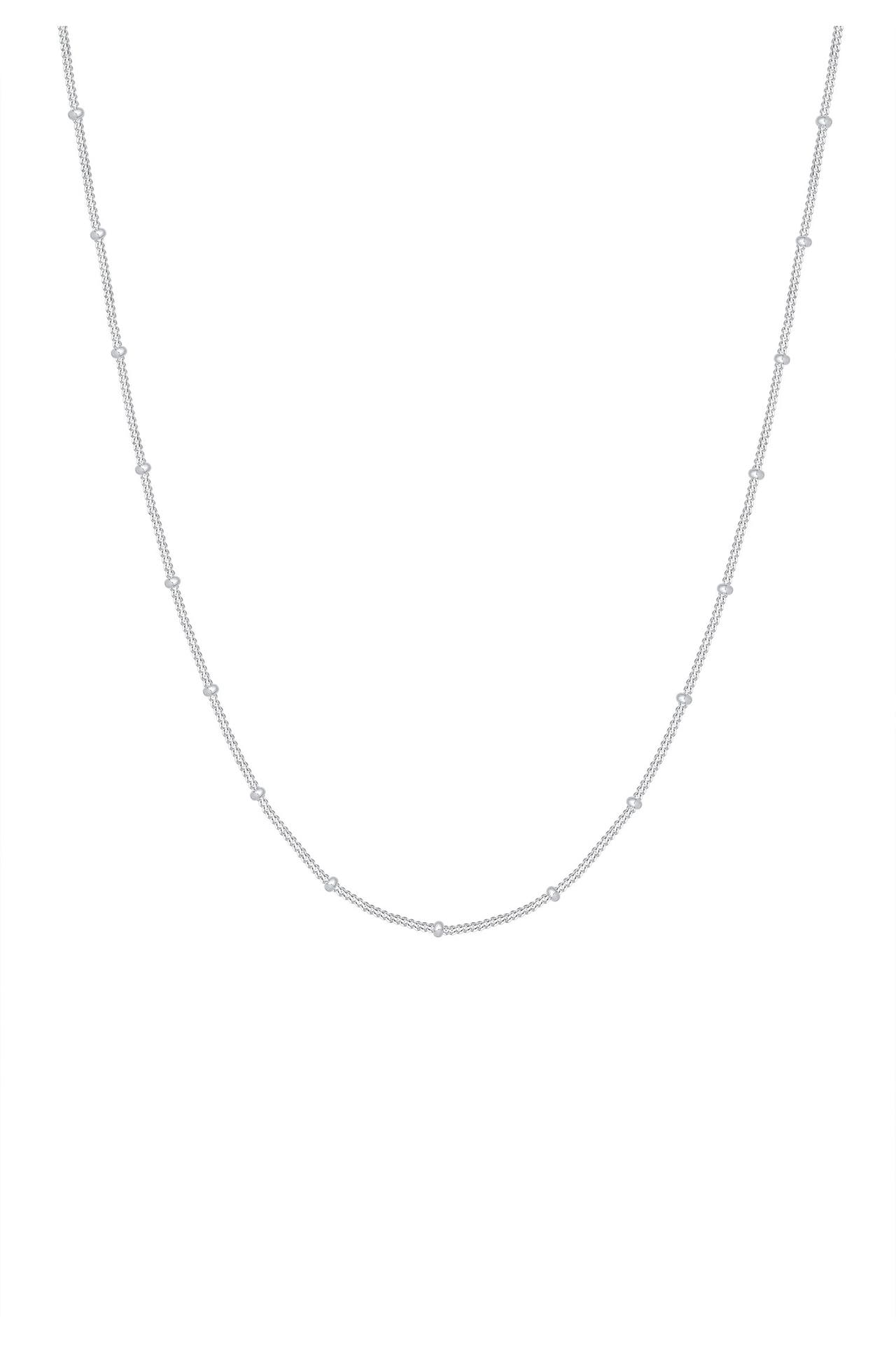 ELLI Kette Kugelkette Silberkette Fein 925 Silber Silber, Bild 1