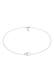 Kette Choker Ringe Kreis Minimal Trend 925 Silber Silber