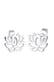 Ohrringe Lotusblume Blüte Lotus 925 Silber Silber