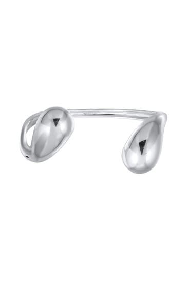 ELLI PREMIUM Armband Armreif Tropfen 925 Sterling Silber Silber
