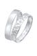 Ring Kuzzoi Ring Set Basic Gehämmert 925 Silber Silber