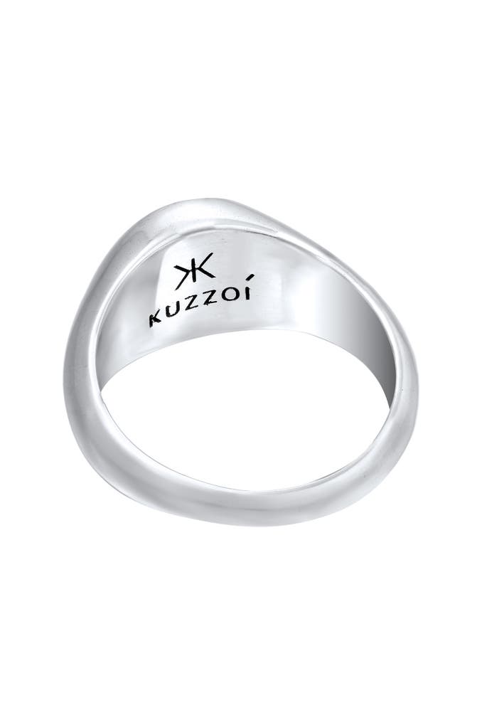günstig Siegelring Emaille kaufen Ring | Herren KUZZOI Smiling online 925 Outletcity - Silber »