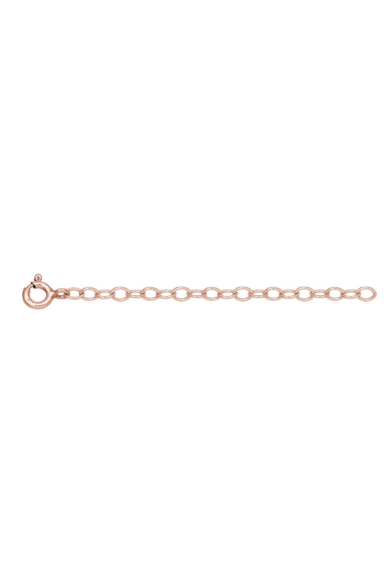 ELLI Armband Verlängerung Gliederkette Basic 925 Silber Rosegold, Bild 1