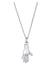 Kette Hand Symbol 925 Silber Silber