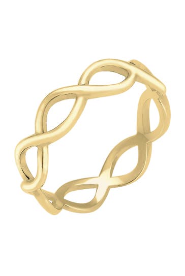 ELLI PREMIUM Ring Infinity 375 Gelbgold Gold