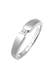 Ring Ring Diamant (0.11 ct.) 585 Weißgold Silber