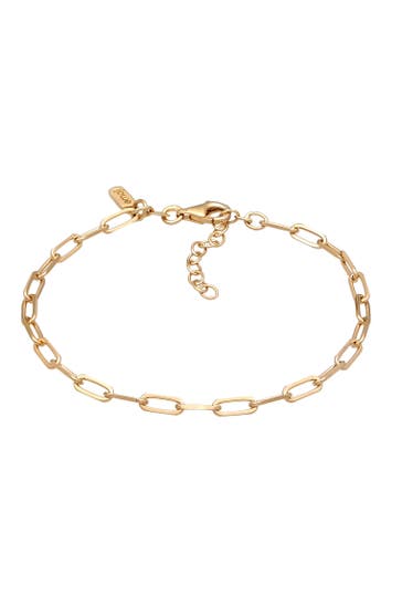 ELLI Armband Gliederkette 925 Sterling Silber Gold