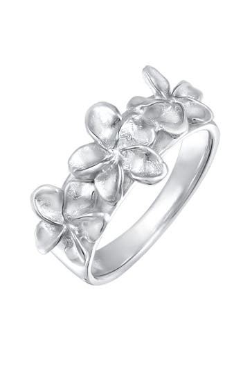 NENALINA Ring Damenring Blume Floral 925 Silber