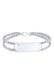 Armband Herren ID-Armband Platte Basic 925 Sterling Silber