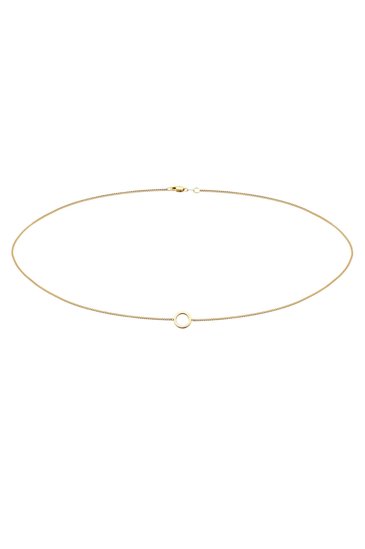 ELLI PREMIUM Kette Choker Kreis 375 Gelbgold Gold, Bild 1