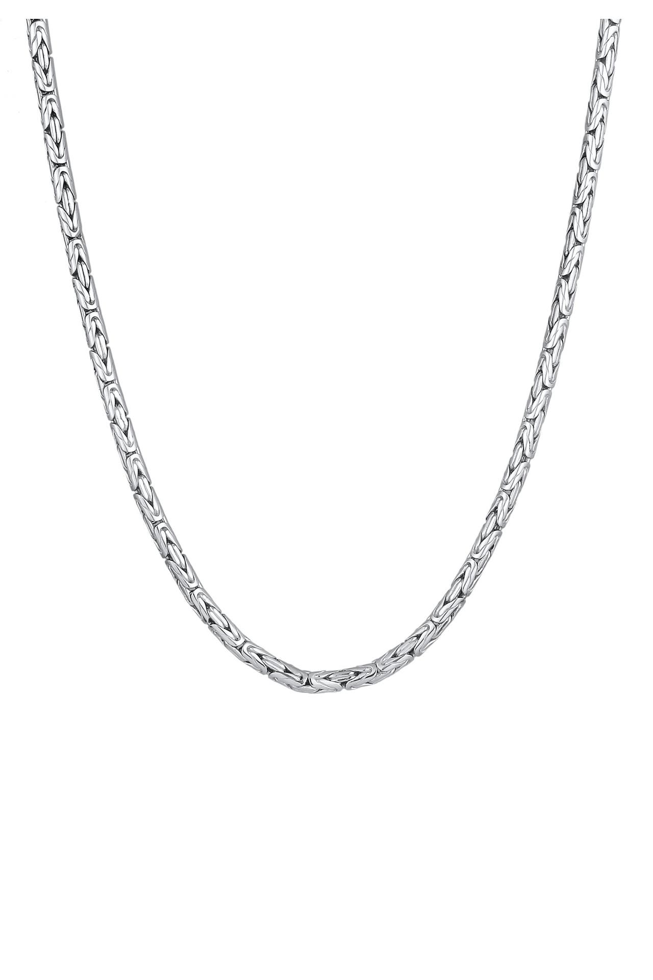 KUZZOI Halskette Herren Glieder Königskette Massiv 925 Silber, Bild 1
