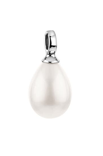 NENALINA Anhänger Muschelkernperle 925 Silber weiß