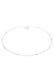 Kette Taillenkette Body Chain Kugelkette Kristalle 925 Silber Silber