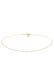 Kette Basic Stern Astro Choker 925 Sterling Silber Gold