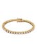 Armband Tennisarmband Zirkonia Weiß 925 Sterling Silber Gold