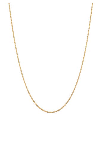 KUZZOI Kette Herren Kordelkette Gedreht Twisted 925 Silber Gold
