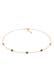 Kette Choker Evil Eye Emaille 925 Silber Gold