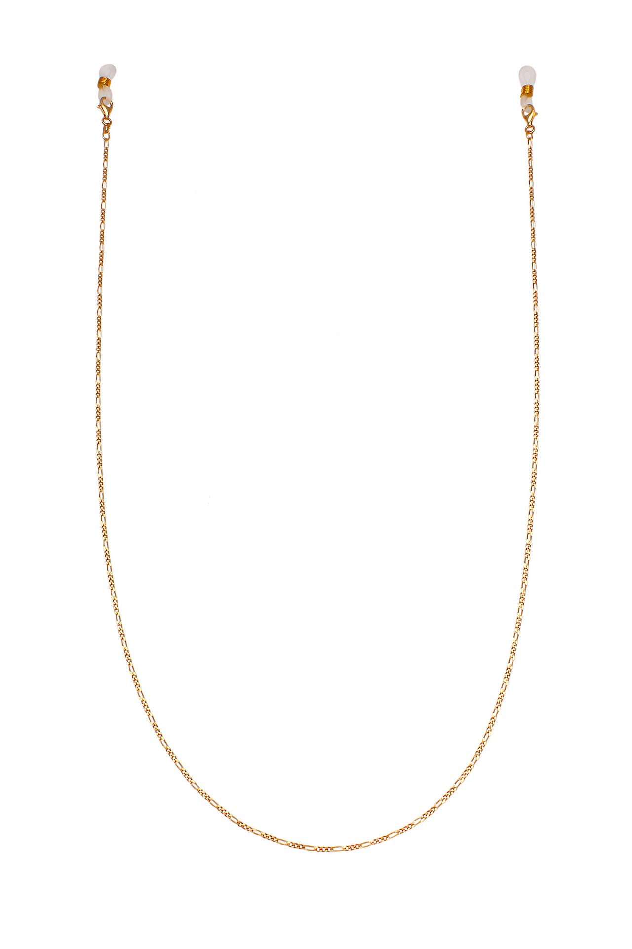 ELLI Kette Brillenkette Figaro Eyewear Accessoire 925 Silber Gold, Bild 1