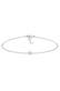 Armband Diamanten Weiß Brillantschliff (0.06 ct) 925 Sterling Silber Silber