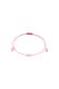 Armband Nylon Rot Schmetterling Weiß, mit Kristallen von Swarovski® Pink