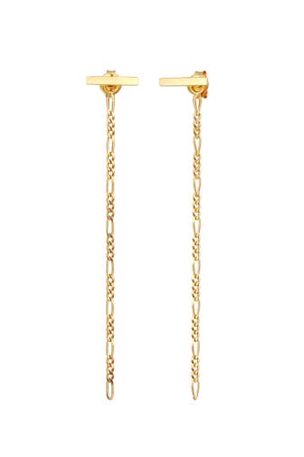ELLI Ohrringe Geo Stecker Hänger Figaro Trend 925 Silber Gold