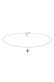 Kette Choker Kugelkette Kreuz Zirkonia 925 Silber Silber