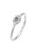 Ring Diamant Salt Pepper (0.11 ct.) Topas 925 Silber