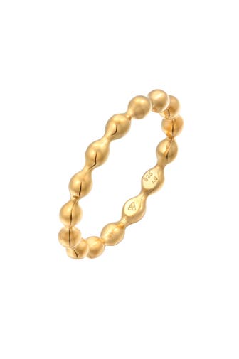 ELLI Ring Kugel Dots gold