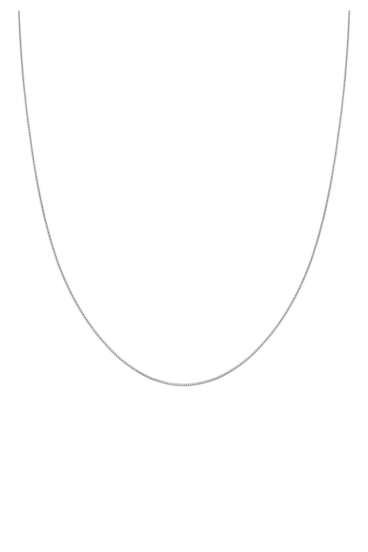 KUZZOI Kette Veneziakette Basic Box Chain 925 Silber Silber, Bild 1