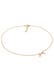Kette Schleife Choker Romantik 925 Sterling Silber Gold