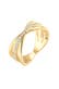 Ring Wickelring Blogger Kristalle 925 Silber Gold