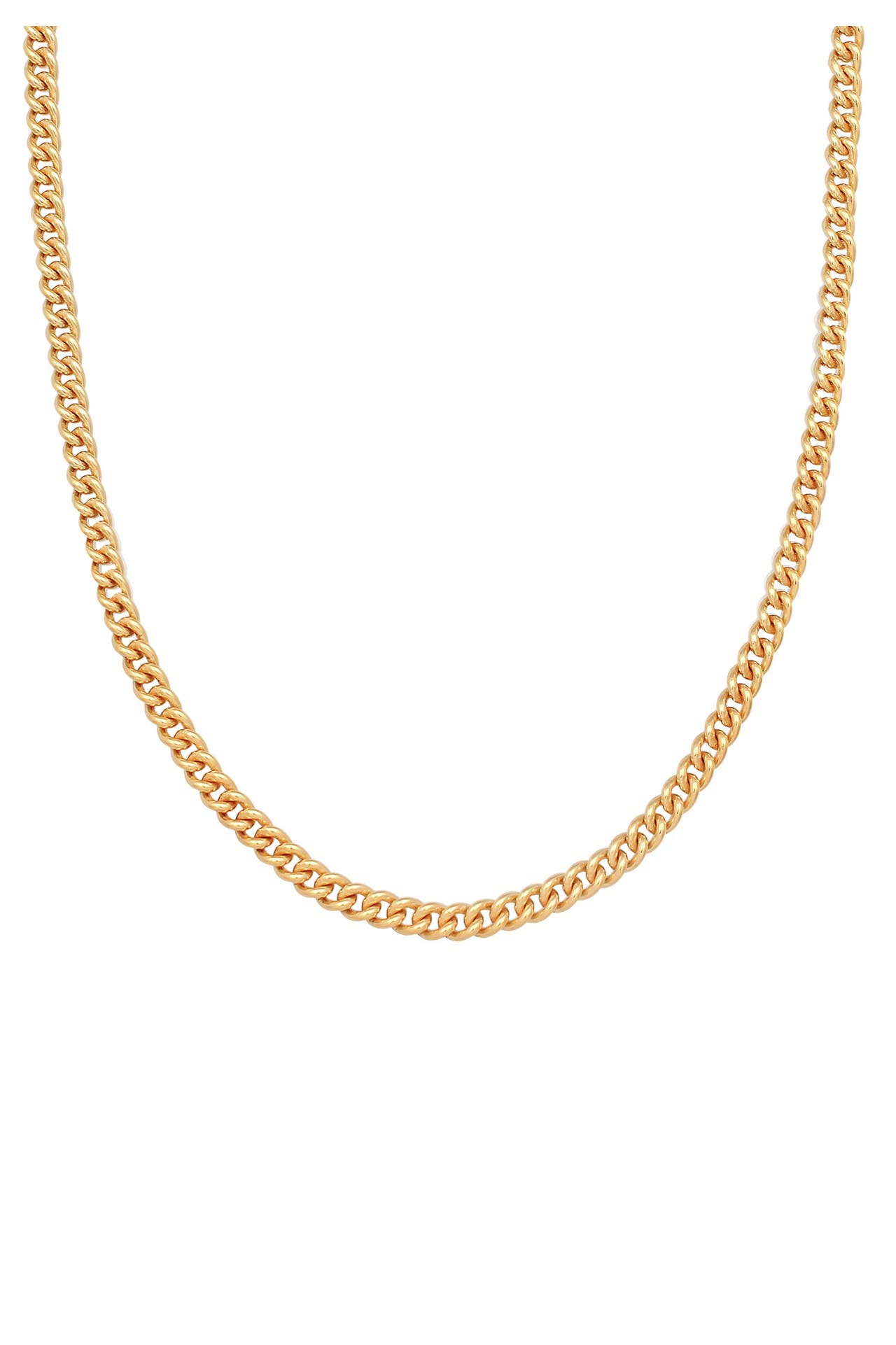 ELLI PREMIUM Kette Grobe Panzerkette Knebelverschluß Unisex 925 Silber Gold, Bild 1