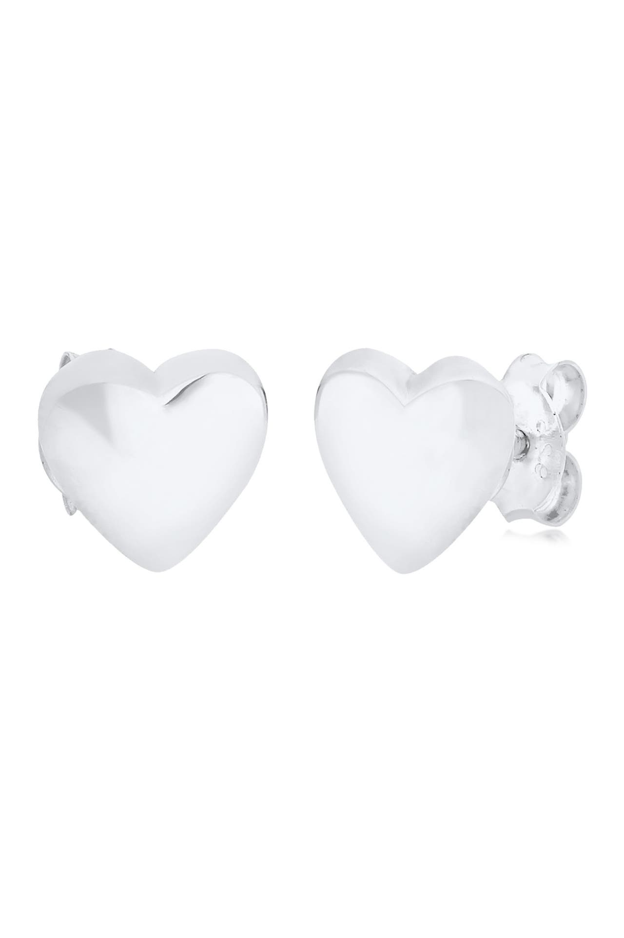 ELLI Ohrringe Herz Liebe Basic Filigran 925 Sterling Silber Silber, Bild 1