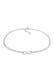 Fusskettchen Fußkette Infinity Unendlichkeit Symbol 925 Silber Silber