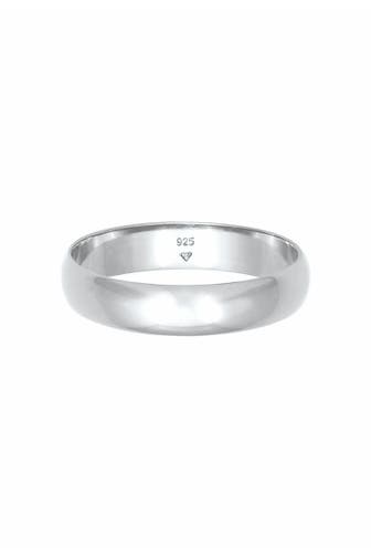 ELLI Ring Basic Bandring Trauring Verlobung 925 Silber Silber