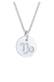 Kette Sternzeichen Steinbock 925 Sterling Silber Silber