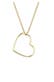 Kette Herz Anhänger Liebe Cut Out Schmuck Geschenk 925 Silber Gold