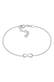 Armband Infinity Unendlichkeit Symbol 925 Silber Silber