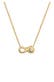 Kette Infinity Diamant Weiß (0,015 ct) 585 Gelbgold Gold